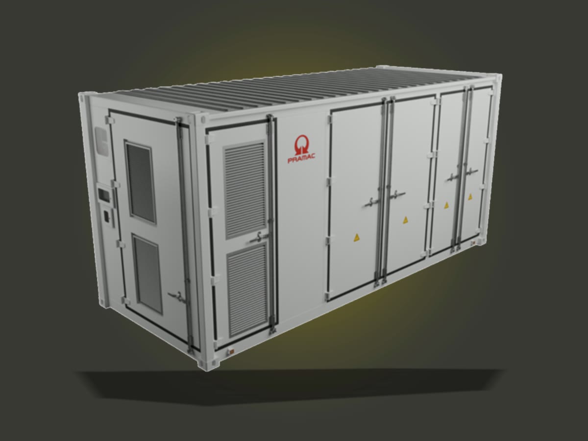 PRAMAC Batteriespeicher im Container